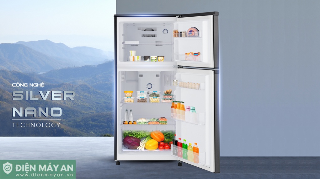 Tủ Lạnh Funiki Inverter 159 Lít HR T8159TDG - công nghệ kháng khuẩn, khử mùi